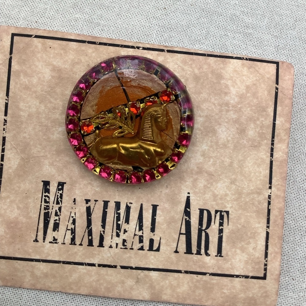 Maximal Art John Wind Sphinx Pin Signed #16SB